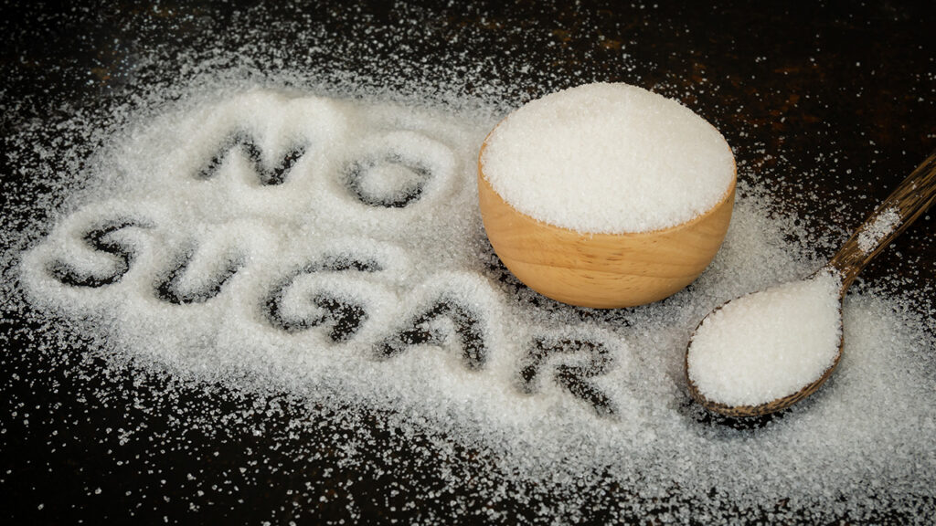 Reduce sugar intake